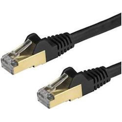 StarTech 3m Black Cat6a Ethernet Cable STP