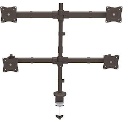 StarTech Desk Mount Quad Monitor Arm - Steel