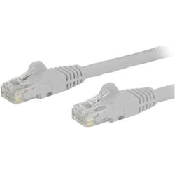 StarTech 0.5m White Snagless Cat6 Patch Cable