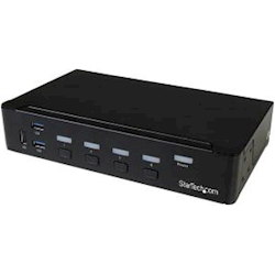 StarTech 4-Port DisplayPort KVM - USB 3.0 - 4K