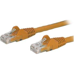 StarTech 0.5m Orange Snagless Cat6 Patch Cable