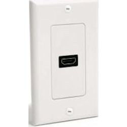 StarTech Single Outlet Female HDMI Wall Plate Wh