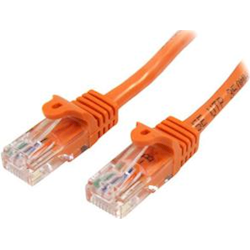 StarTech 5m Orange Snagless Cat5e Patch Cable