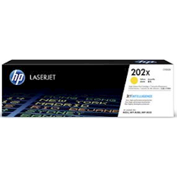 HP 202X Yellow LaserJet Toner Cartridge