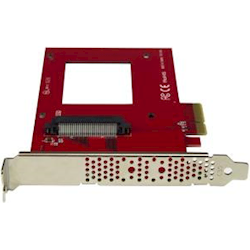 StarTech STARTECH.COM U.2 to PCIe ADAPTER PCIe 3.0 x 4 to PCIe/NVMe FOR 2.5" U.2 NVMe SSD 2YR