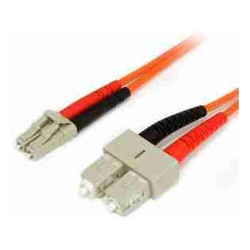 StarTech STARTECH.COM 5M FIBER OPTIC CABLE Multimode DUPLEX 62.5/125 LSZH LC/SC LTW