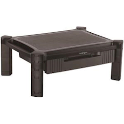 StarTech STARTECH.COM COMPUTER MONITOR RISER Stand WITH DRAWER HEIGHT ADJUSTABLE 5YR