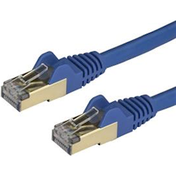 StarTech 3m Blue Cat6a Ethernet Cable - STP