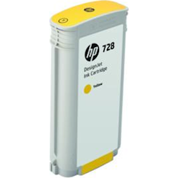 HP Ink Cartridge No 728 Yellow 130ml