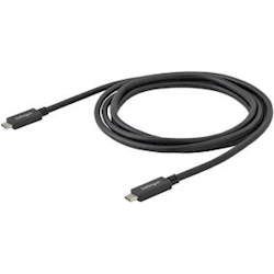 StarTech STARTECH.COM 2M USB C CABLE WITH 3A PD USB 3.0 USB-IF Certified 2YR