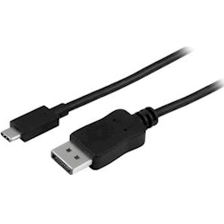 StarTech STARTECH.COM 1.8M USB-C (THUNDERBOLT3) to DISPLAYPORT1.2 ADAPTER CABLE 4K 3YR