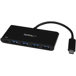 StarTech 4-Port USB C Hub w/ PD C to A USB 3.0
