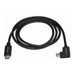 STARTECH.COM 1M 3 FT RIGHT ANGLE USB-C CABLE - M/M - USB 2.0 LTW