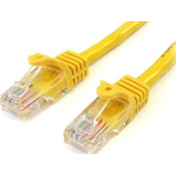 StarTech STARTECH.COM 3M YELLOW CAT5E / CAT 5 Snagless PATCH CABLE 3 M