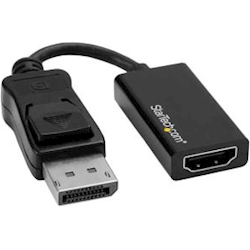 StarTech STARTECH.COM DISPLAYPort TO HDMI ADAPTER 4K 60HZ DP 1.4 TO HDMI CONVERTER 3YR