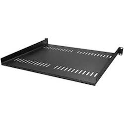 Vented 1U Rack Shelf - 16 inch Deep