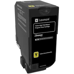 Lexmark CX725 Yellow High Yield Return Program Toner Cart 16K