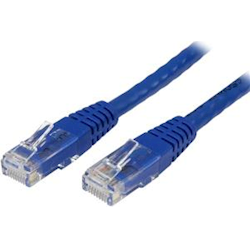 StarTech 3ft Blue Molded Cat6 UTP Patch Cable