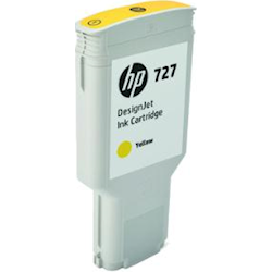 HP Ink Cartridge No 727 Yellow 300ml
