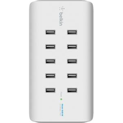 10-Port USB-A Charging Station 2.4 AMPS