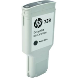 HP Ink Cartridge No 728 Matte Black 300ml