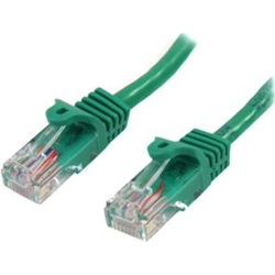 StarTech 0.5m Green Snagless Cat5e Patch Cable