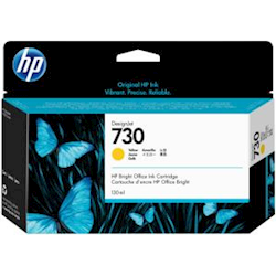 HP 730 130-ml Yellow DesignJet Ink