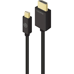 ALOGIC  SmartConnect 2m Mini DisplayPort to HDMI Premium Cable with 4K Support - Male to Male
