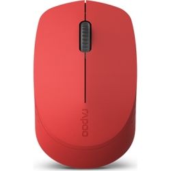 Rapoo M100 2.4GHz and Bluetooth 3/4 Silent Wireless Mouse Red 1300dpi 3 Devices