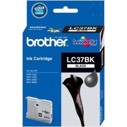 Brother LC37BK Black Ink Cartridge (0.35K) - GENUINE