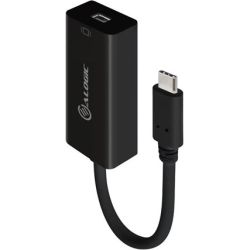 ALOGIC 10cm USB-C to Mini DisplayPort Adapter with 4K2K Support- Black