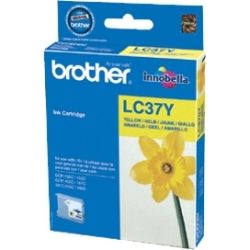 Brother LC37Y Yellow Ink Cartridge (0.3K) - GENUINE