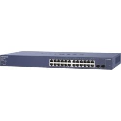 NETGEAR 24-Port Gigabit PoE+ Smart Managed Pro Switch with 2 SFP (GS724TPv2)