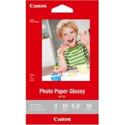 Canon 4x6 Glossy Photo Paper 210 gsm 50 Sheets