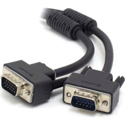 ALOGIC 15m VGA/SVGA Premium Shielded Monitor Cable With Filter Male to Male