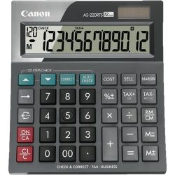 Canon AS-220RTS 12 Digit Desktop Calculator