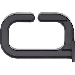 4Cabling 1RU Small Plastic Cable Management Ring 32 x 62mm