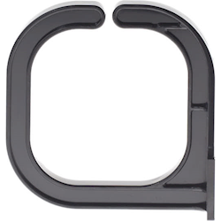 4Cabling 1RU Medium Plastic Cable Management Ring 62 x 62mm