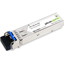 PlusOptic Fibre Optic Transceiver, 10G, SFP+, 80km
