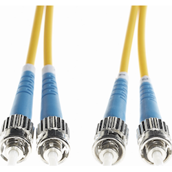 4Cabling 2m ST-ST OS1/OS2 Singlemode Fibre Optic Cable Yellow
