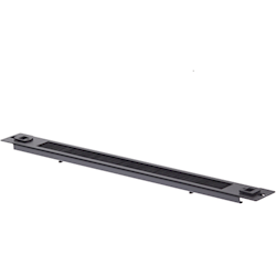 4Cabling 1RU 19 inch Brush Panel. Snap In