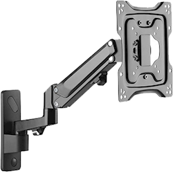 4Cabling Wall Mount Gas Spring TV Bracket for 23 inch to 43 inch