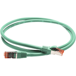 4Cabling 2.5m Cat6a S/FTP LSZH Ethernet Network Cable - Green