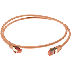 4Cabling 50m Cat6a S/FTP LSZH Ethernet Network Cable Orange