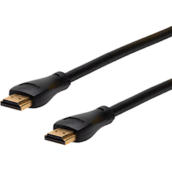 4Cabling 1m HDMI 2.0 High Speed Cable with Ethernet Channel. 4K @60Hz - Black