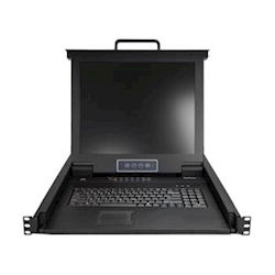 StarTech STARTECH.COM 16 Port 1U VGA KVM CONSOLE 17" LCD USB RACKMOUNT 2YR