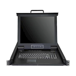 StarTech STARTECH.COM 8 Port 1U VGA KVM CONSOLE 17" LCD USB RACKMOUNT 2YR