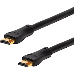 4Cabling 20m HDMI 2.0 High Speed Cable w/ Ethernet Channel with Repeater. 4K @60Hz - Black