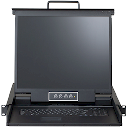 4Cabling Rackmount 19 inch LCD Console KVM Cable Included