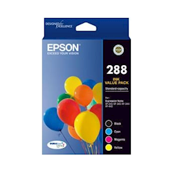 Epson 288 4 Colour Ink Pack XP-240 XP-340 XP-344 XP-440